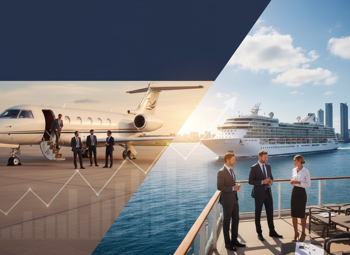 プライベートジェット・高級クルーズを法人利用する際の税務上の扱いと会計処理