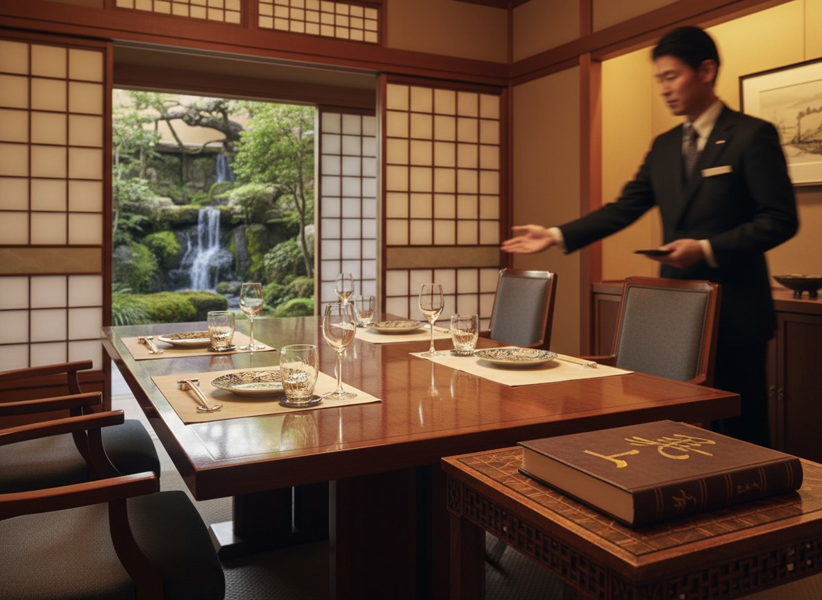 エグゼクティブ接待マニュアル：高級店の個室選びと恥をかかないためのマナーガイド