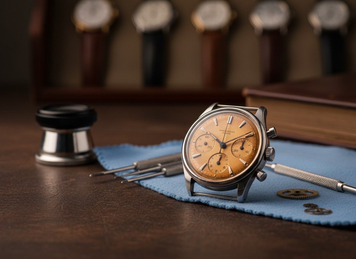 高級時計コレクター必須の専門用語解説：「パティーナ」「オーバーホール」とは？