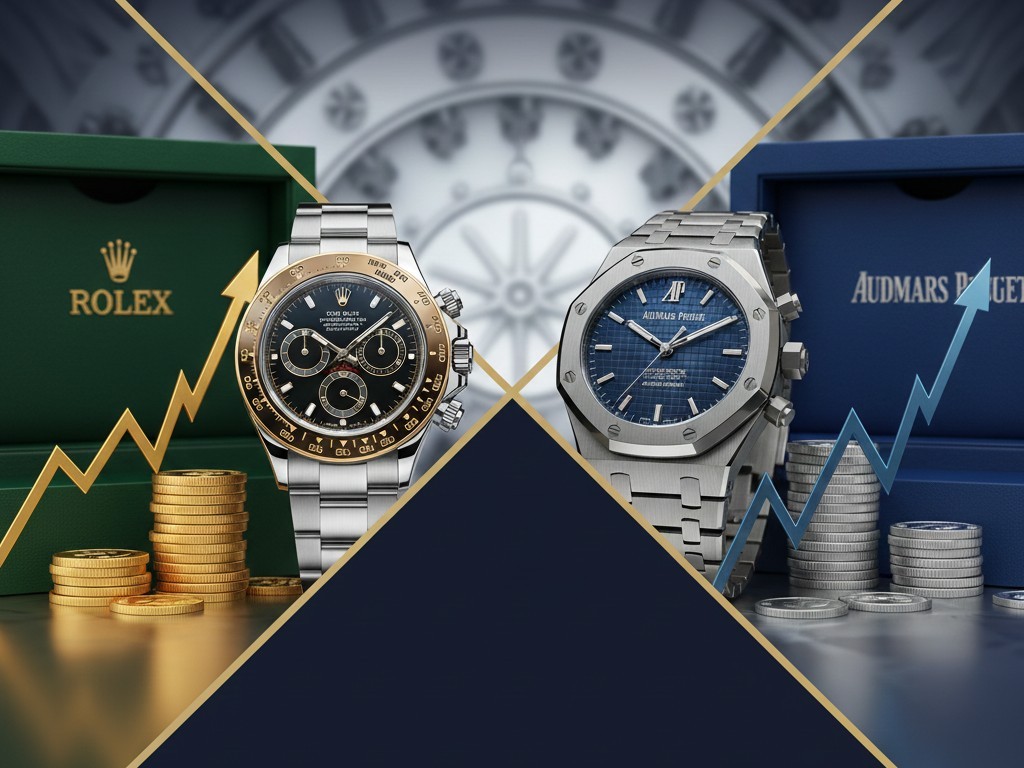 【徹底比較】ロレックス vs オーデマピゲ：高級時計の投資価値とリセールバリュー分析